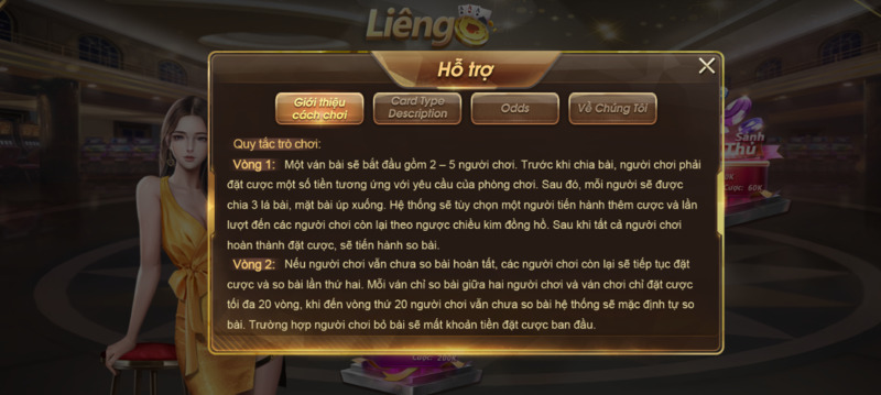 Luật chung khi tham gia game bài liêng online ăn tiền thật